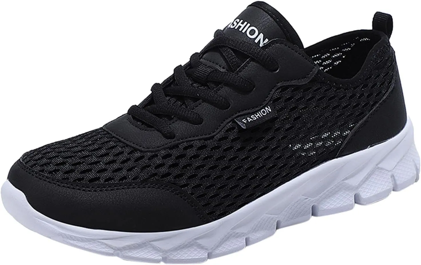 Fashion Summer Men Mesh Breathable Comfortable Lightweight Flat Soft Lace Up Casual Sneaker Boots for Men Winter