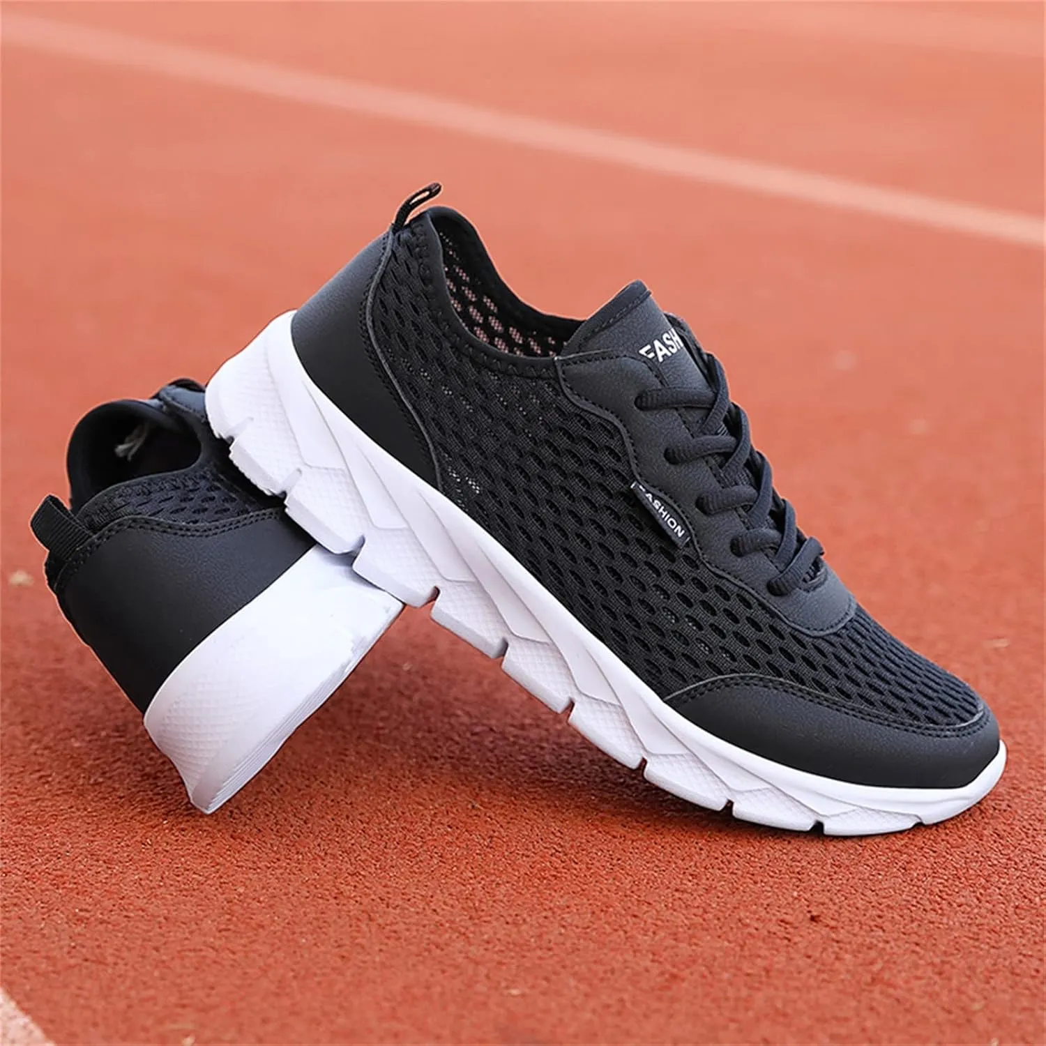 Fashion Summer Men Mesh Breathable Comfortable Lightweight Flat Soft Lace Up Casual Sneaker Boots for Men Winter