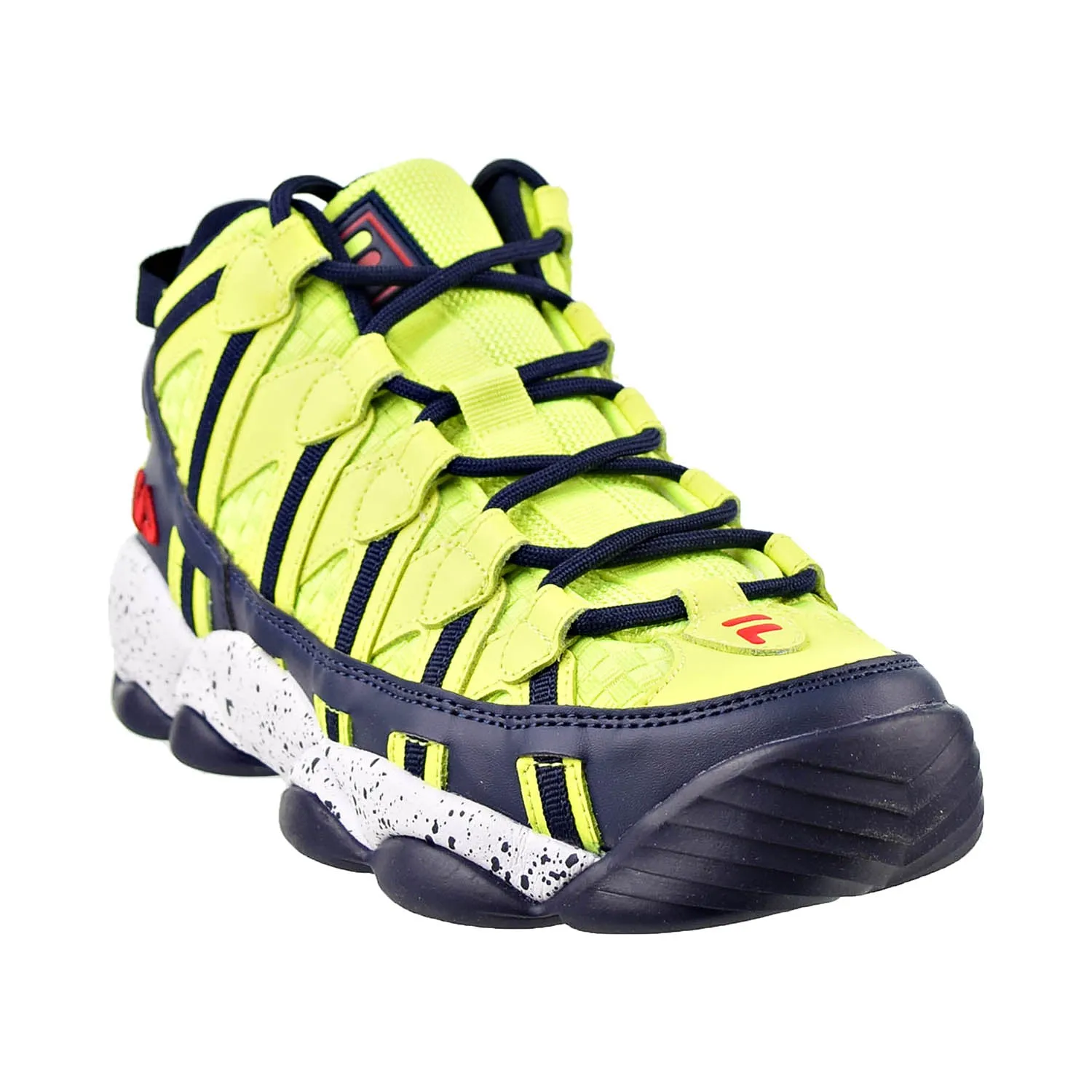 Fila Stackhouse Spaghetti Men's Shoes Safety Yellow-Fila Navy-White