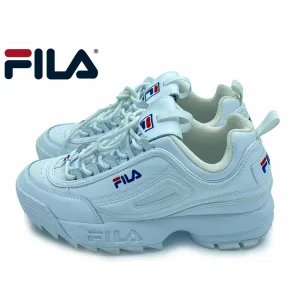 Fila Women's Disruptor 2 Premium Shoes in White Size US 8.5