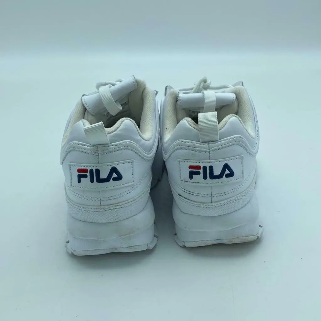 Fila Women's Disruptor 2 Premium Shoes in White Size US 8.5