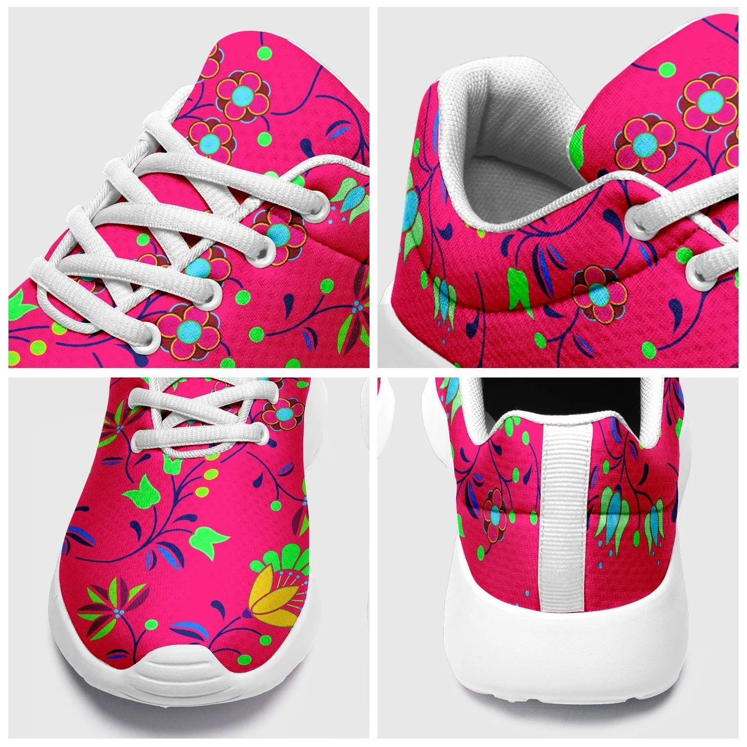 Fleur Indigine Rouge Ikkaayi Sport Sneakers