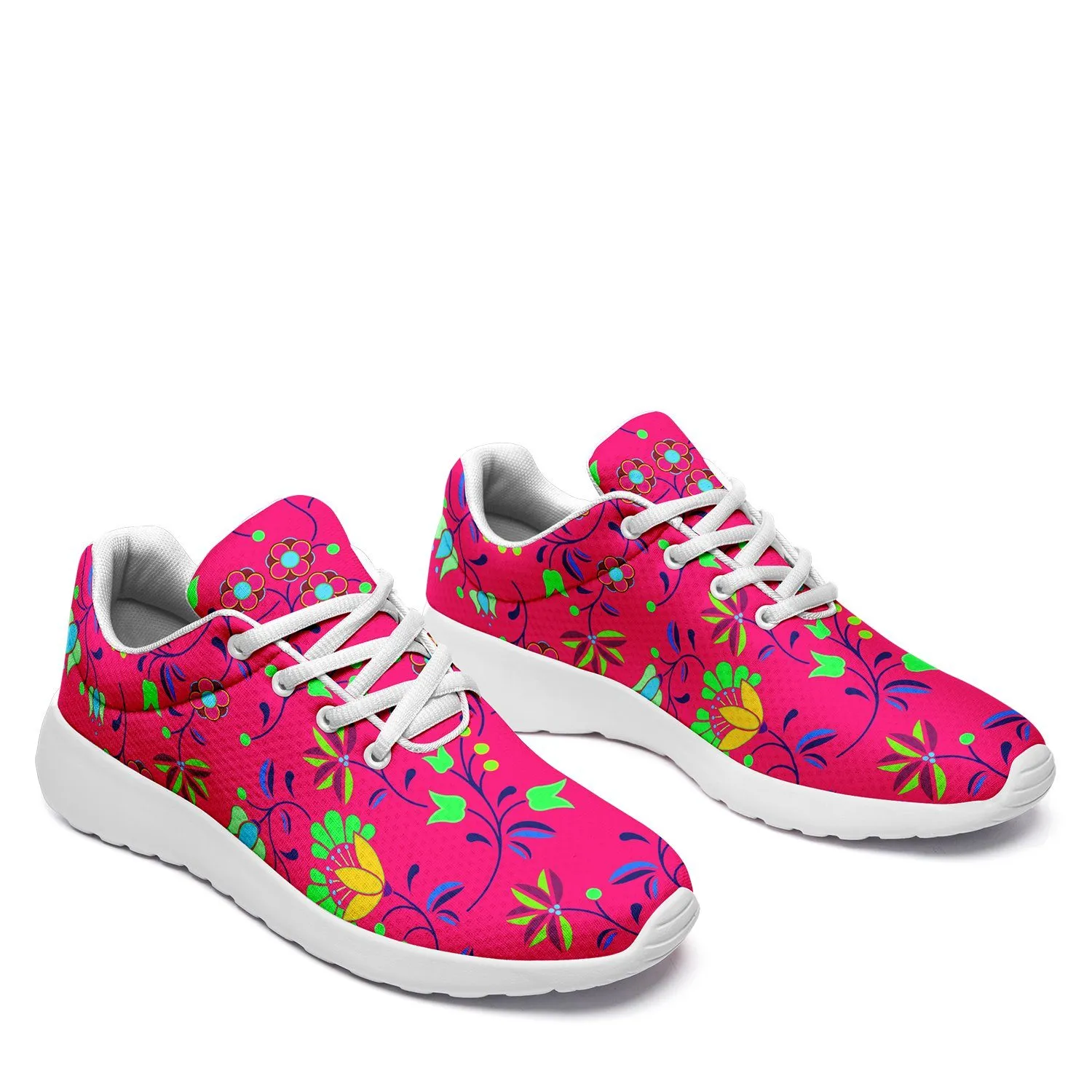 Fleur Indigine Rouge Ikkaayi Sport Sneakers