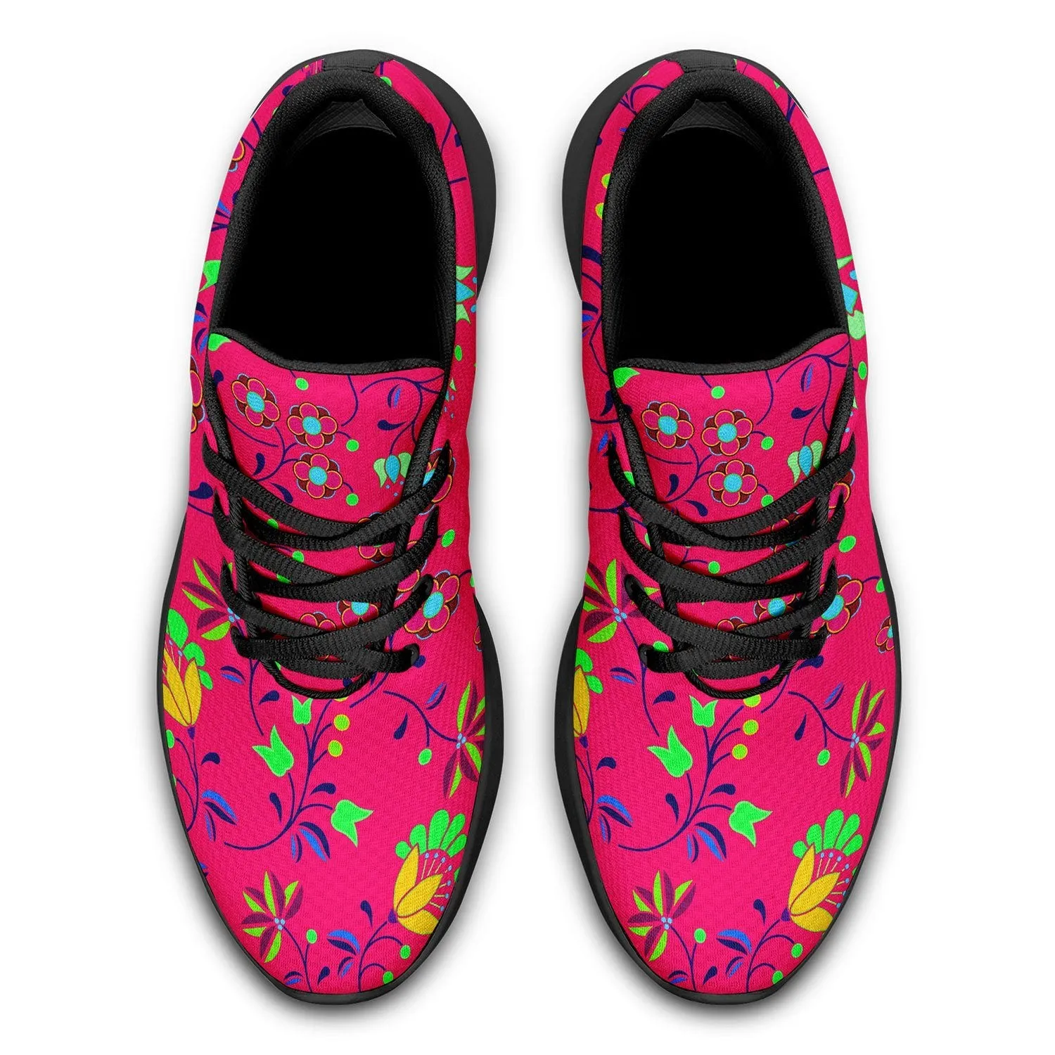 Fleur Indigine Rouge Ikkaayi Sport Sneakers