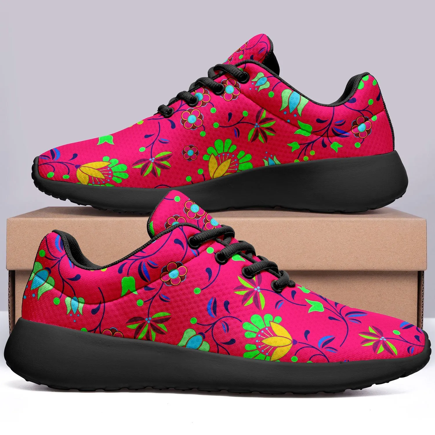 Fleur Indigine Rouge Ikkaayi Sport Sneakers