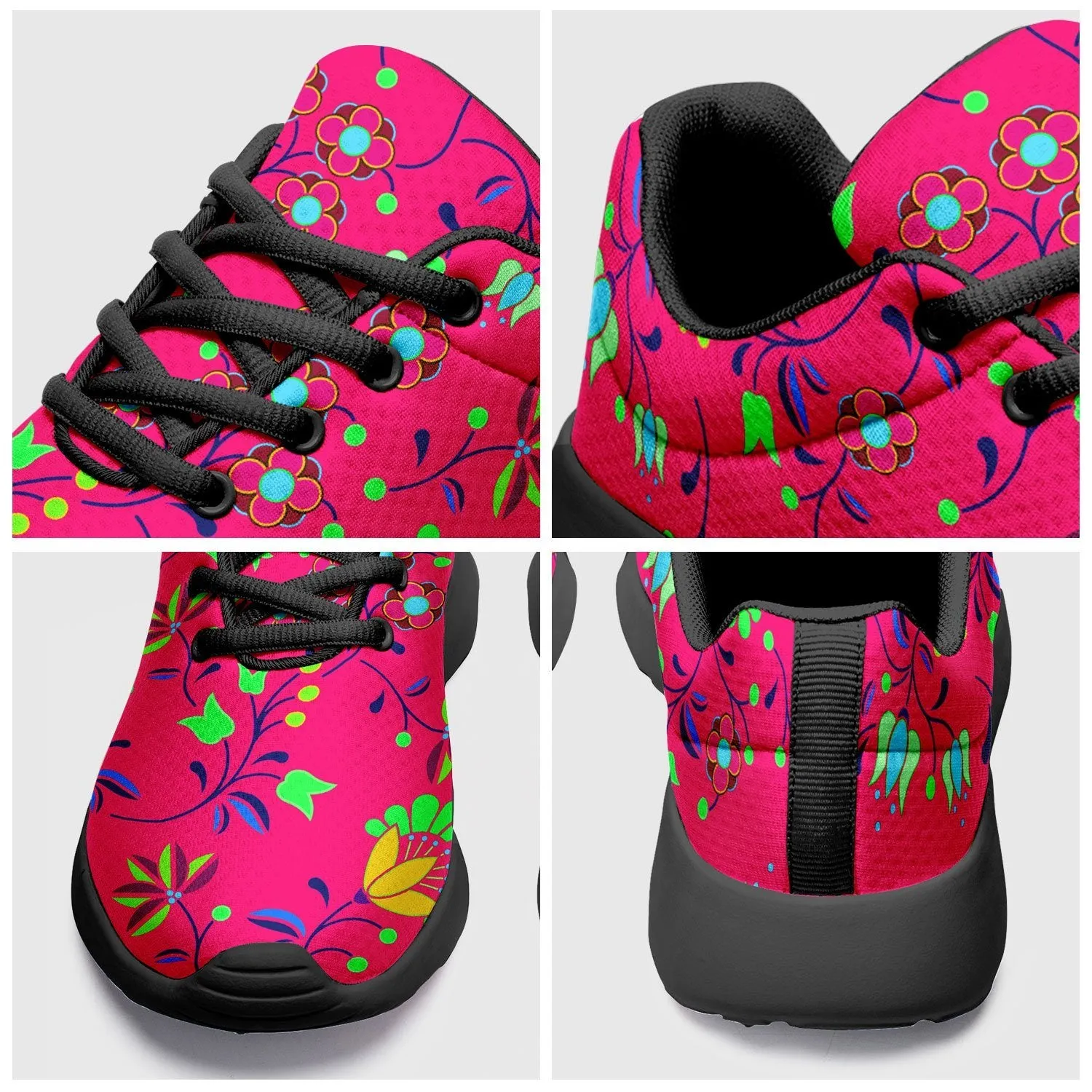 Fleur Indigine Rouge Ikkaayi Sport Sneakers