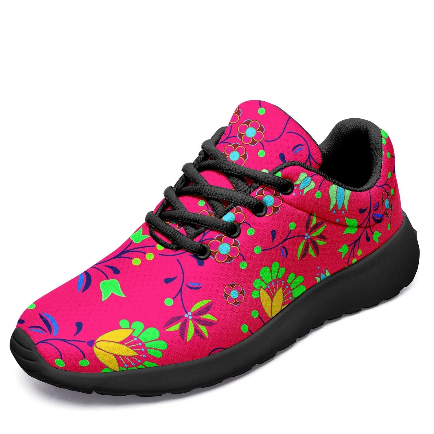 Fleur Indigine Rouge Ikkaayi Sport Sneakers