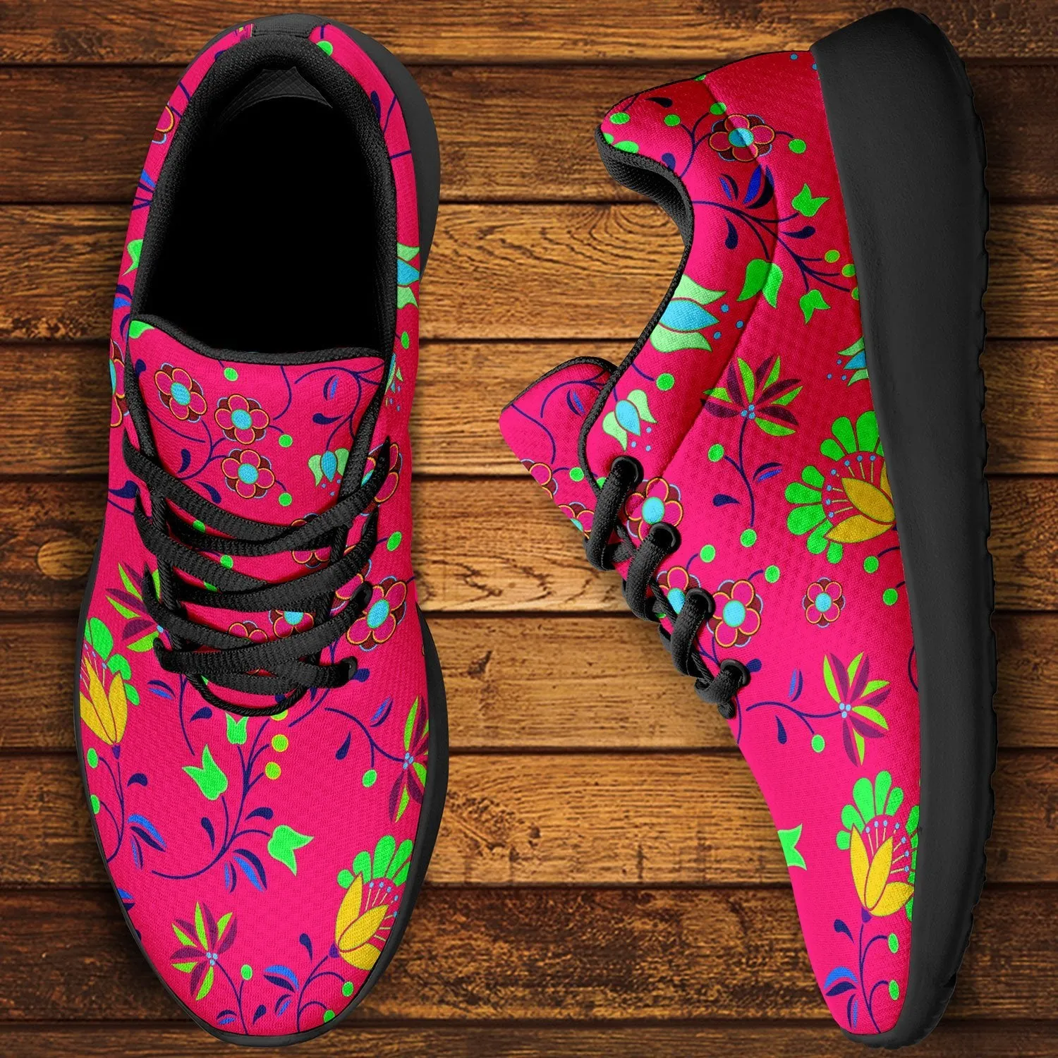 Fleur Indigine Rouge Ikkaayi Sport Sneakers