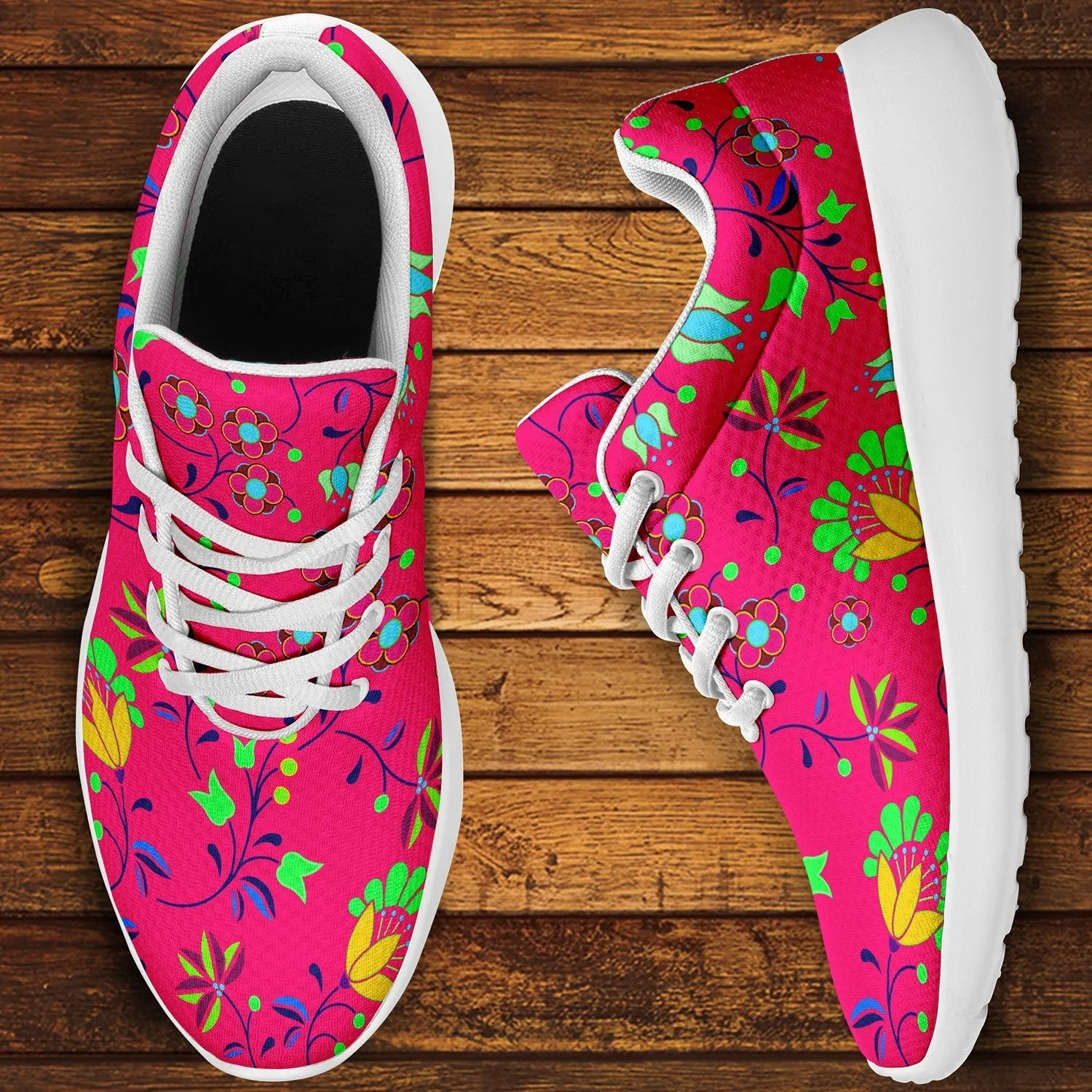 Fleur Indigine Rouge Ikkaayi Sport Sneakers