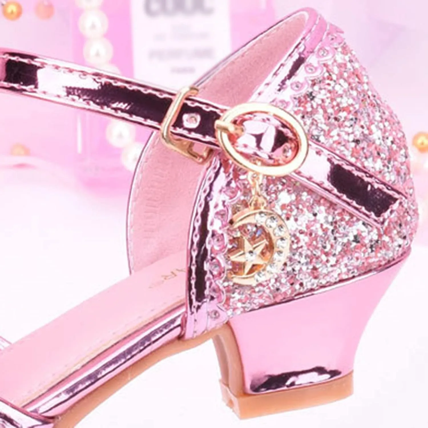 Flower Girl Shoes Girls Dress Shoes Toddler Mary Jane Heel Ballet Flat for School Party Dress Shoes Sandals for Girls