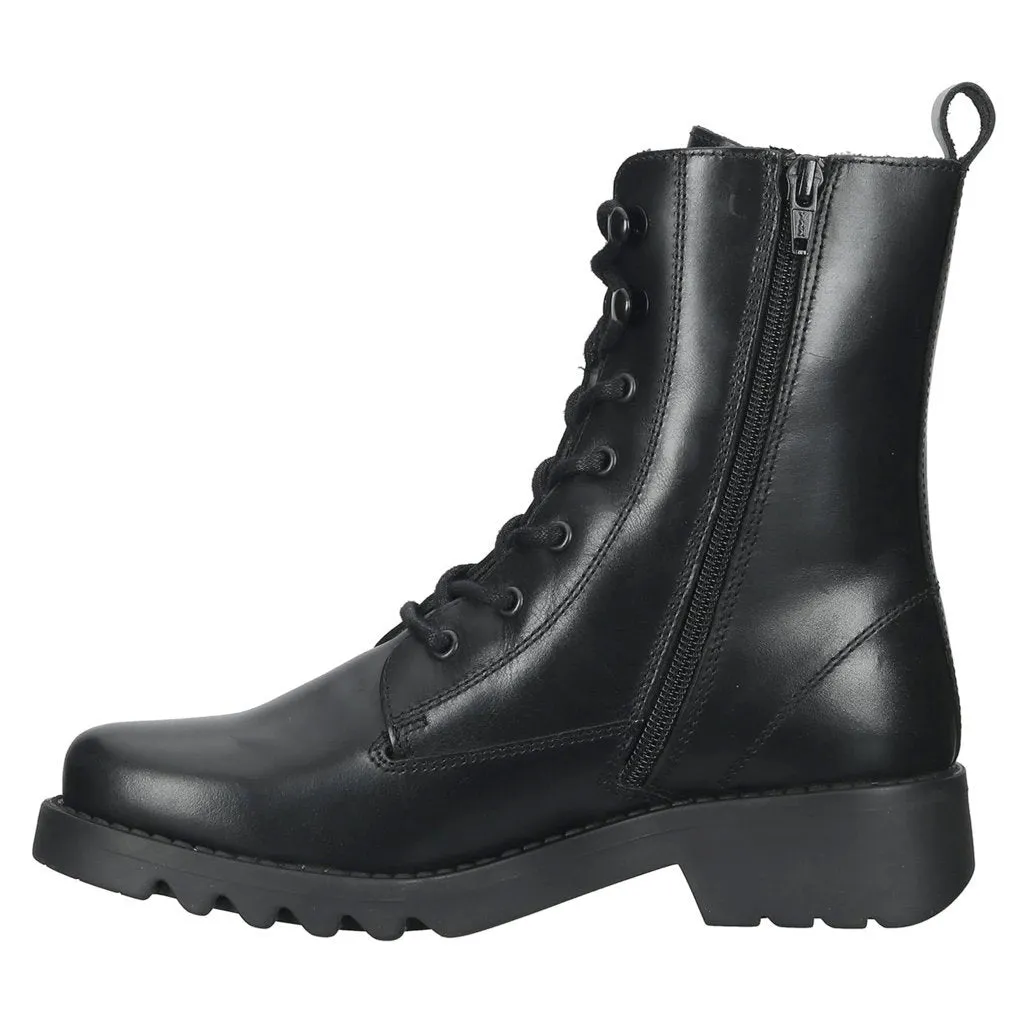 Fly London Reid893Fly Rug Leather Women's Mid Calf Boots