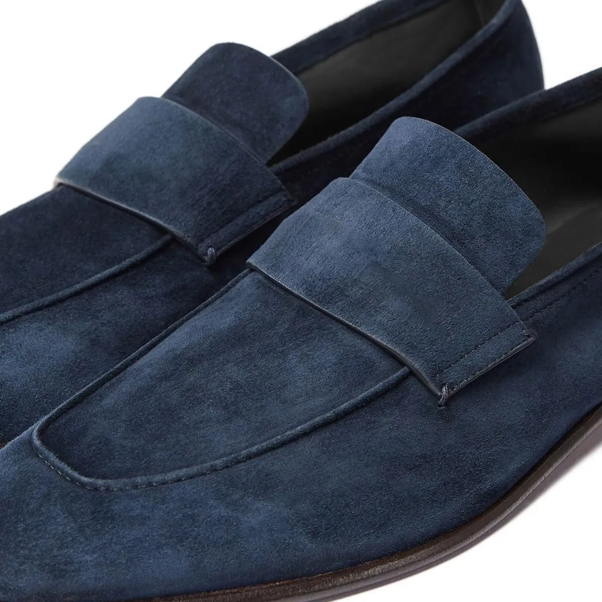 FOWT Retro Round Toe Slip On Loafers Flat Heel Comfort Casual Dress Daily Walking Shoes Size 4-16 US