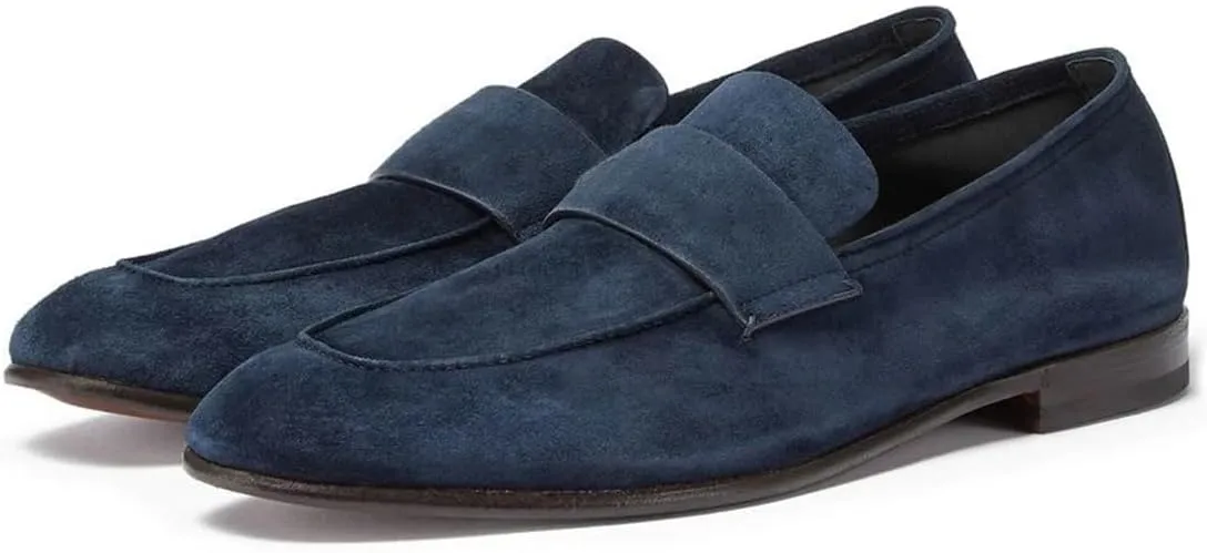 FOWT Retro Round Toe Slip On Loafers Flat Heel Comfort Casual Dress Daily Walking Shoes Size 4-16 US