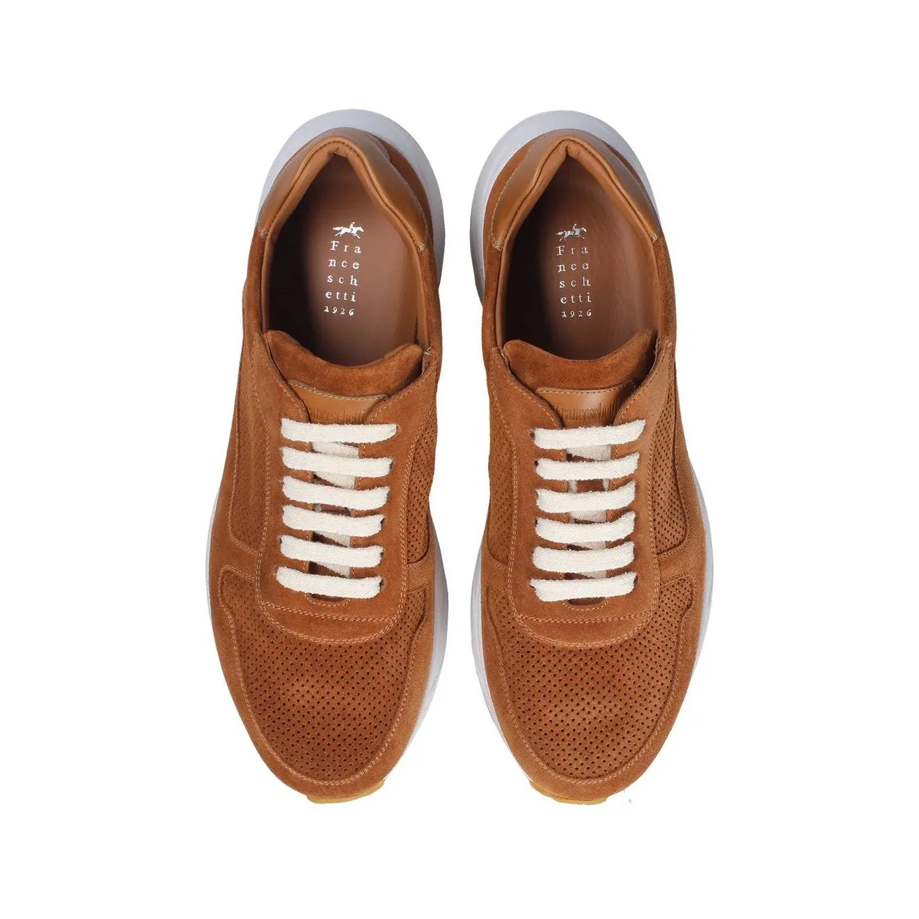 Franceschetti Michael Men's Shoes Suede Leather Casual Sneakers (FCCT1049)