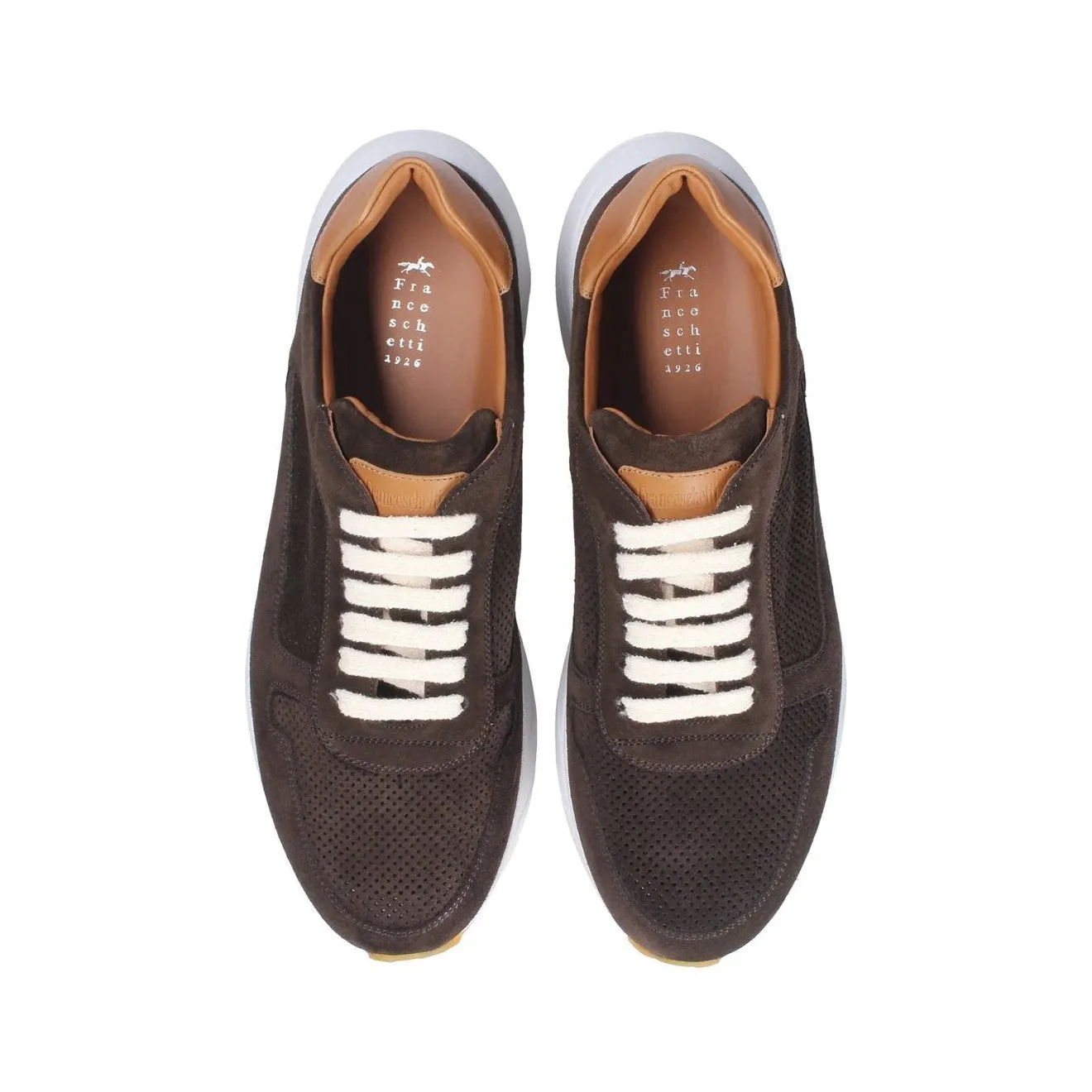 Franceschetti Michael Men's Shoes Suede Leather Casual Sneakers (FCCT1049)
