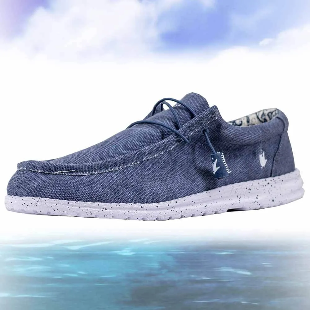 Frogg Toggs Java Casual Lace Up Blue Men's Shoe