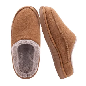 Fur Lined Orthopedic Slippers – Cozy Comfort with Secure Support