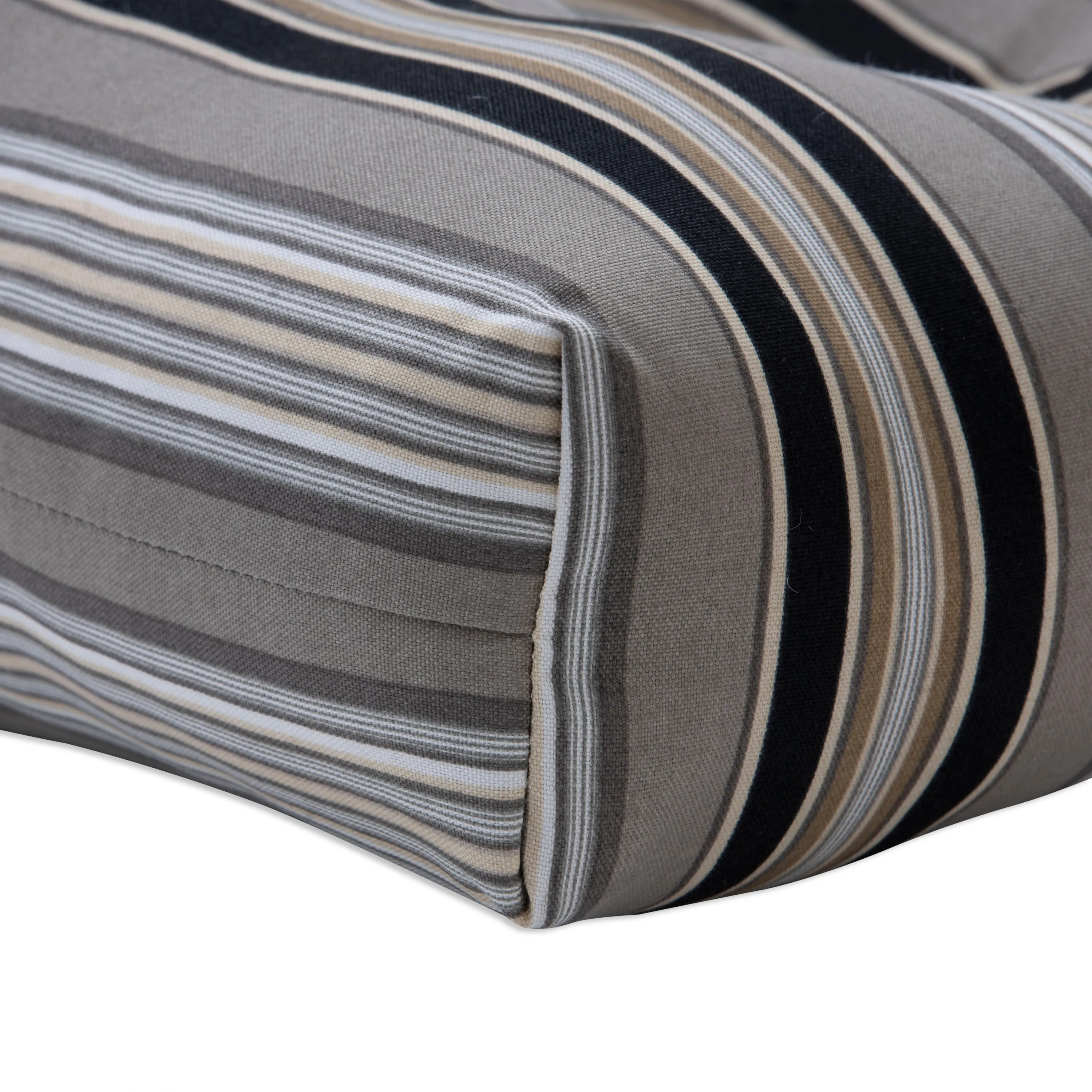 Getaway Stripe Black 60" Blown Bench
