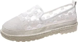 Gibobby Gladiator Sandals for Women,Open Toe Slip On Platform Sandals Espadrilles Zipper Wedges Shallow Beach Shoes