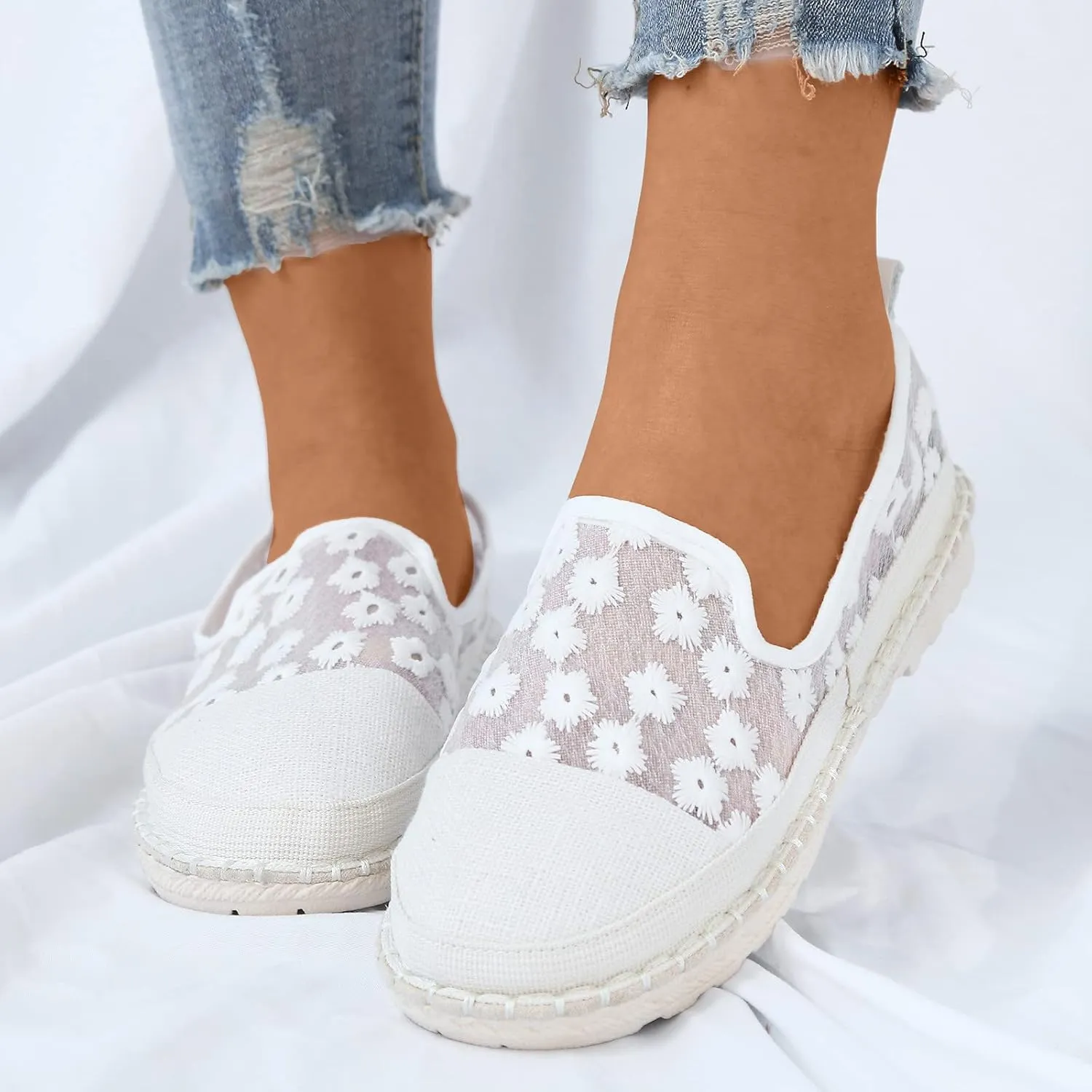 Gibobby Gladiator Sandals for Women,Open Toe Slip On Platform Sandals Espadrilles Zipper Wedges Shallow Beach Shoes