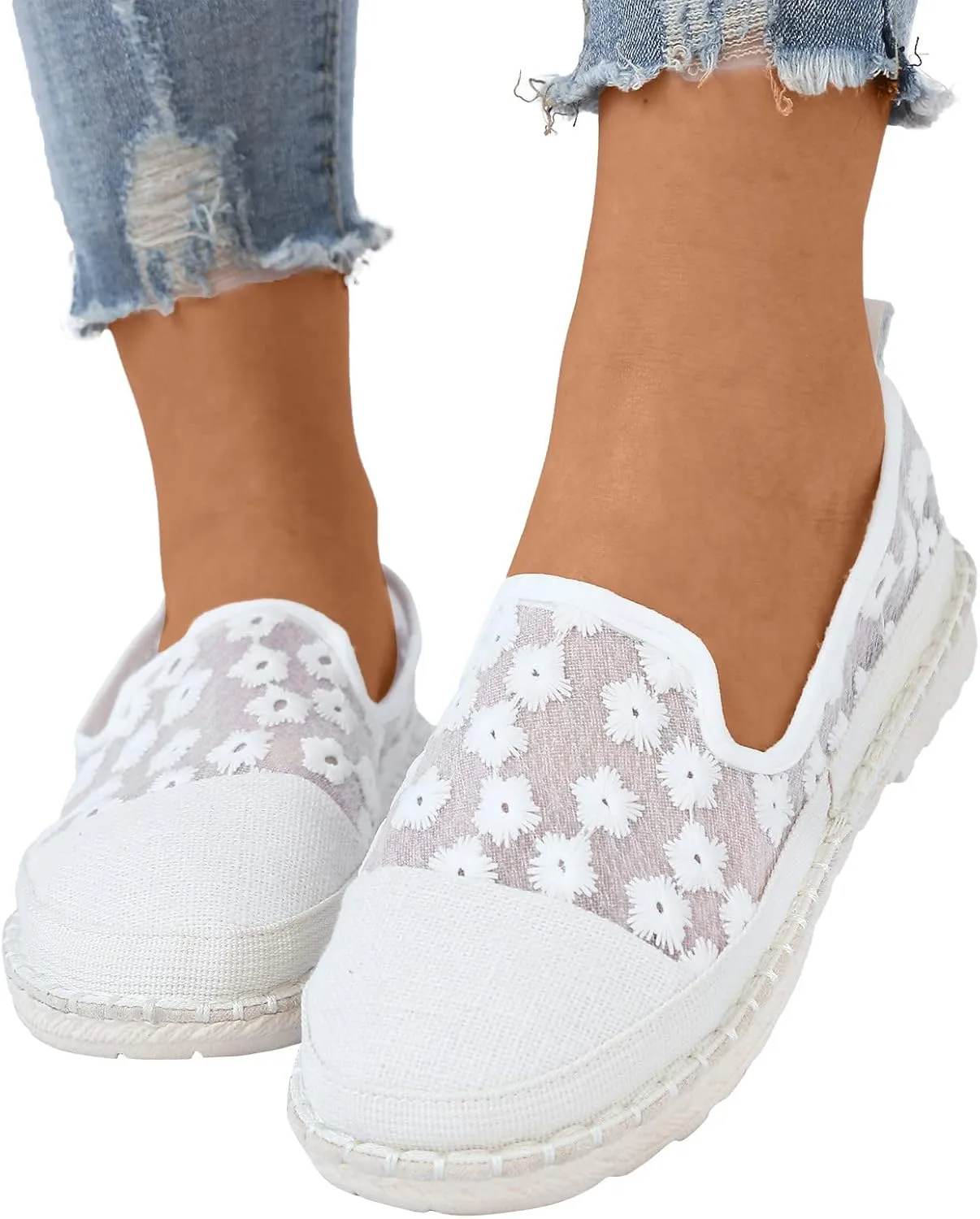 Gibobby Gladiator Sandals for Women,Open Toe Slip On Platform Sandals Espadrilles Zipper Wedges Shallow Beach Shoes