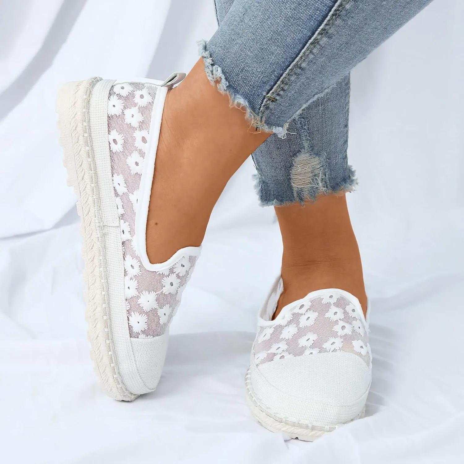 Gibobby Gladiator Sandals for Women,Open Toe Slip On Platform Sandals Espadrilles Zipper Wedges Shallow Beach Shoes