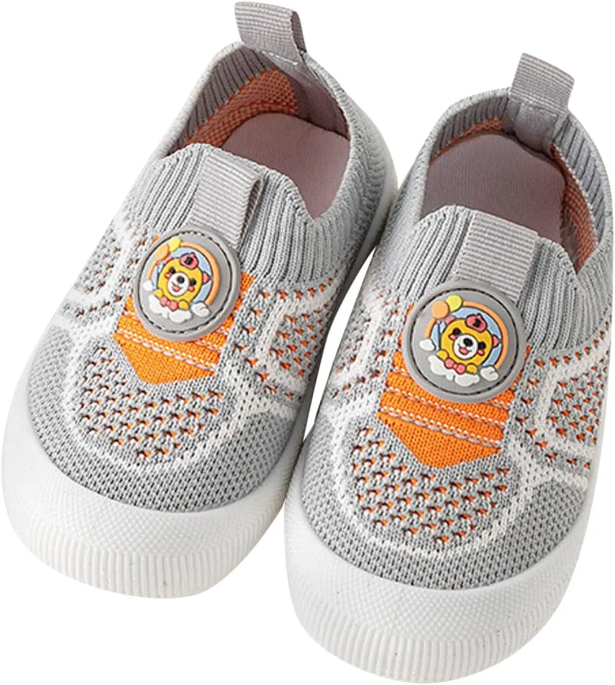 Girls Cartoon Shoes Toddler Girls Boys Sneakers Board Shoes Summer Mesh Surface Breathable Shoes Light Soft Sole