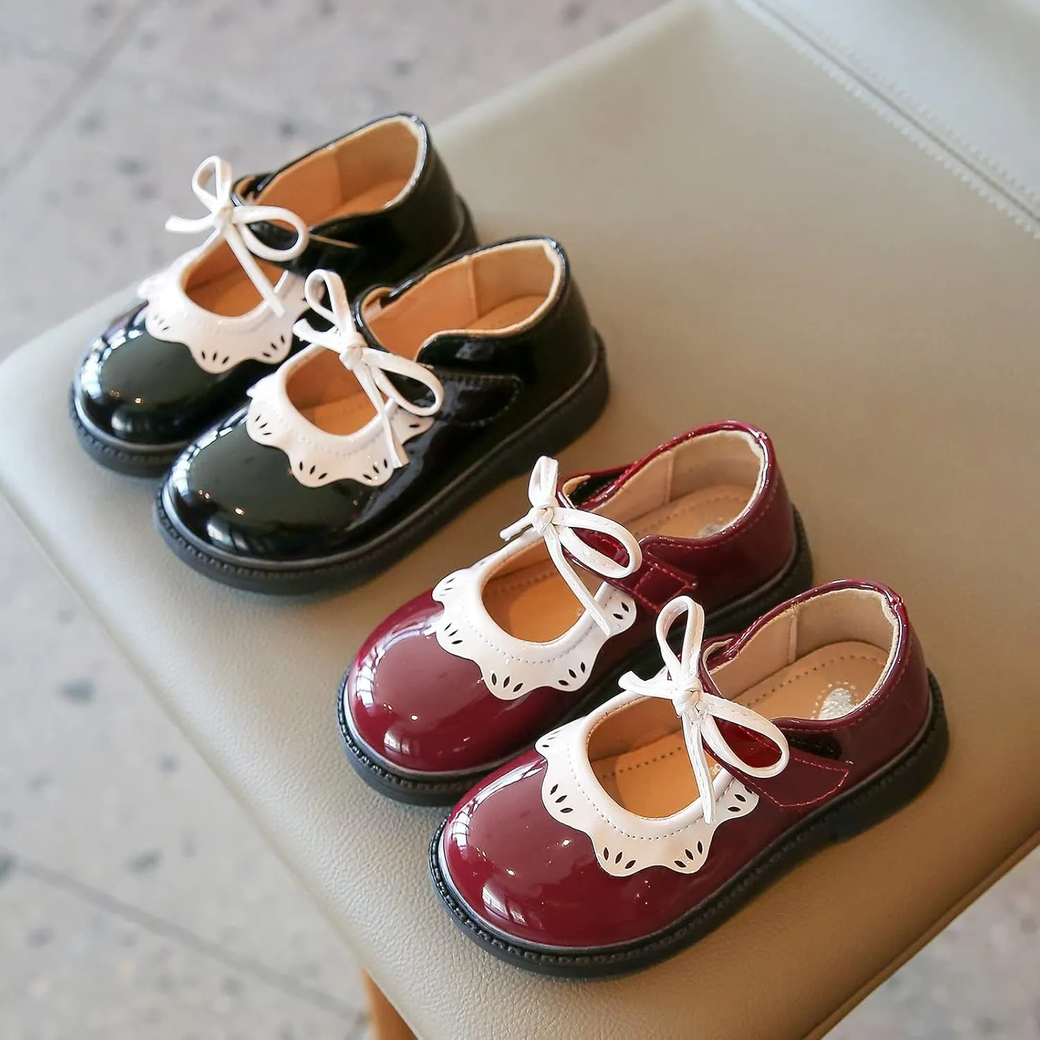 Girls High Sandals Toddler Little Girl Oxfords Dress Shoes Ballet Flats for Girl Party School Shoes Vs Slides