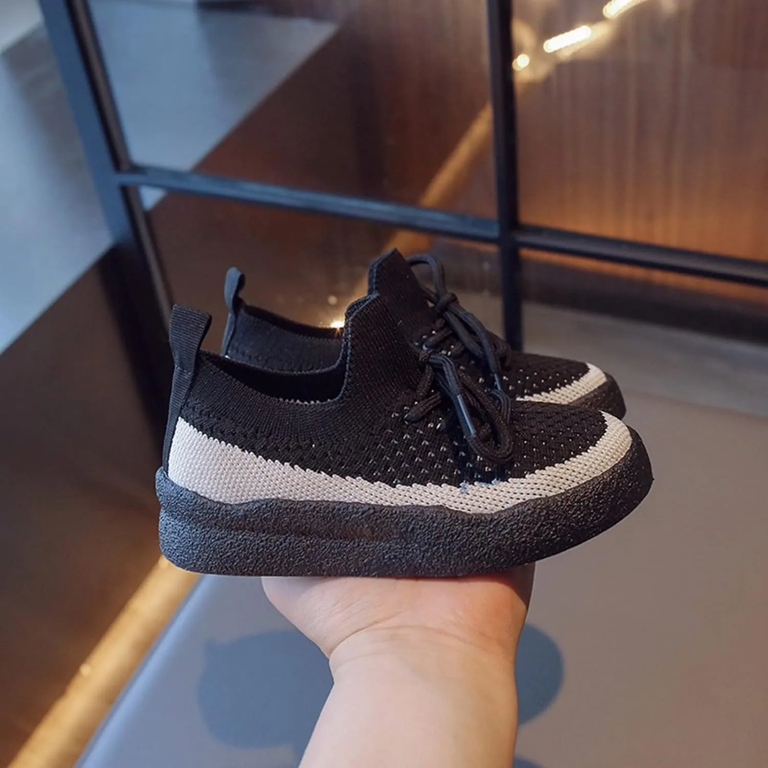 Girls Soft Sole Foot Warmer Children Shoes Children Shoes Sports Shoes Boys And Girls Casual Fashion Mesh Shoes