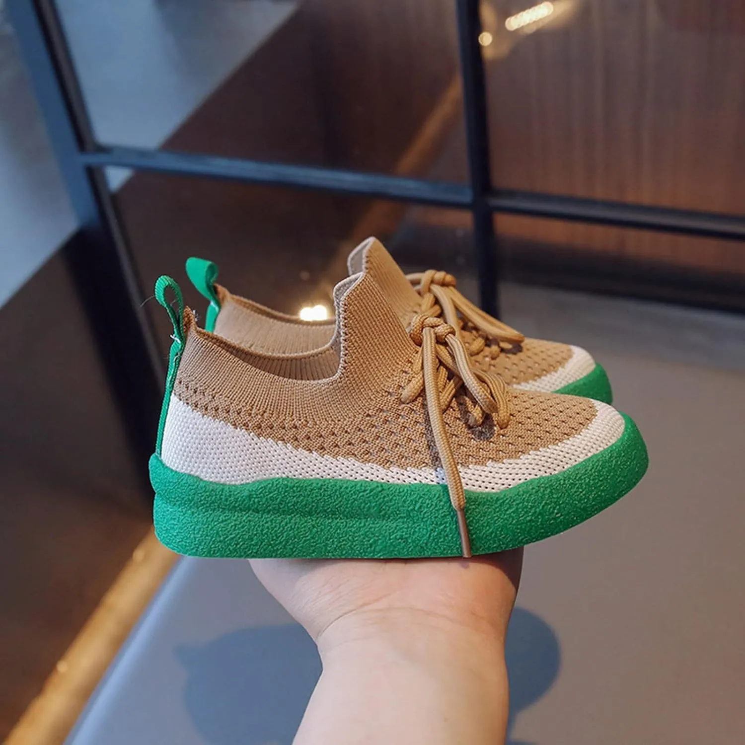 Girls Soft Sole Foot Warmer Children Shoes Children Shoes Sports Shoes Boys And Girls Casual Fashion Mesh Shoes