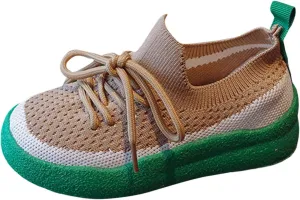 Girls Soft Sole Foot Warmer Children Shoes Children Shoes Sports Shoes Boys And Girls Casual Fashion Mesh Shoes