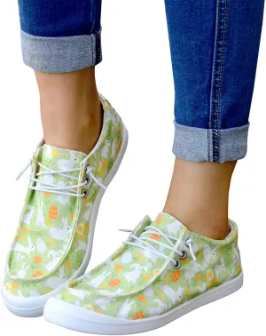 Gumipy Women's Lace-Up Loafers Valentine's Day Love Heart Print Fashion Sneaker Comfortable Lightweight Canvas Shoes Breathable Walking Shoes Gumipy Women's Lace-Up Loafers Valentine's Day Love Heart Print Fashion Sneaker Comfortable Lightweight Canvas Shoes Breathable Walking Shoes