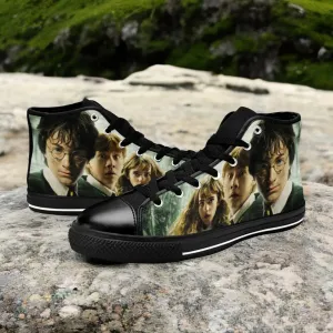Harry Potter Hermione Ron Weasley Shoes High Top Sneakers for Kids and Adults