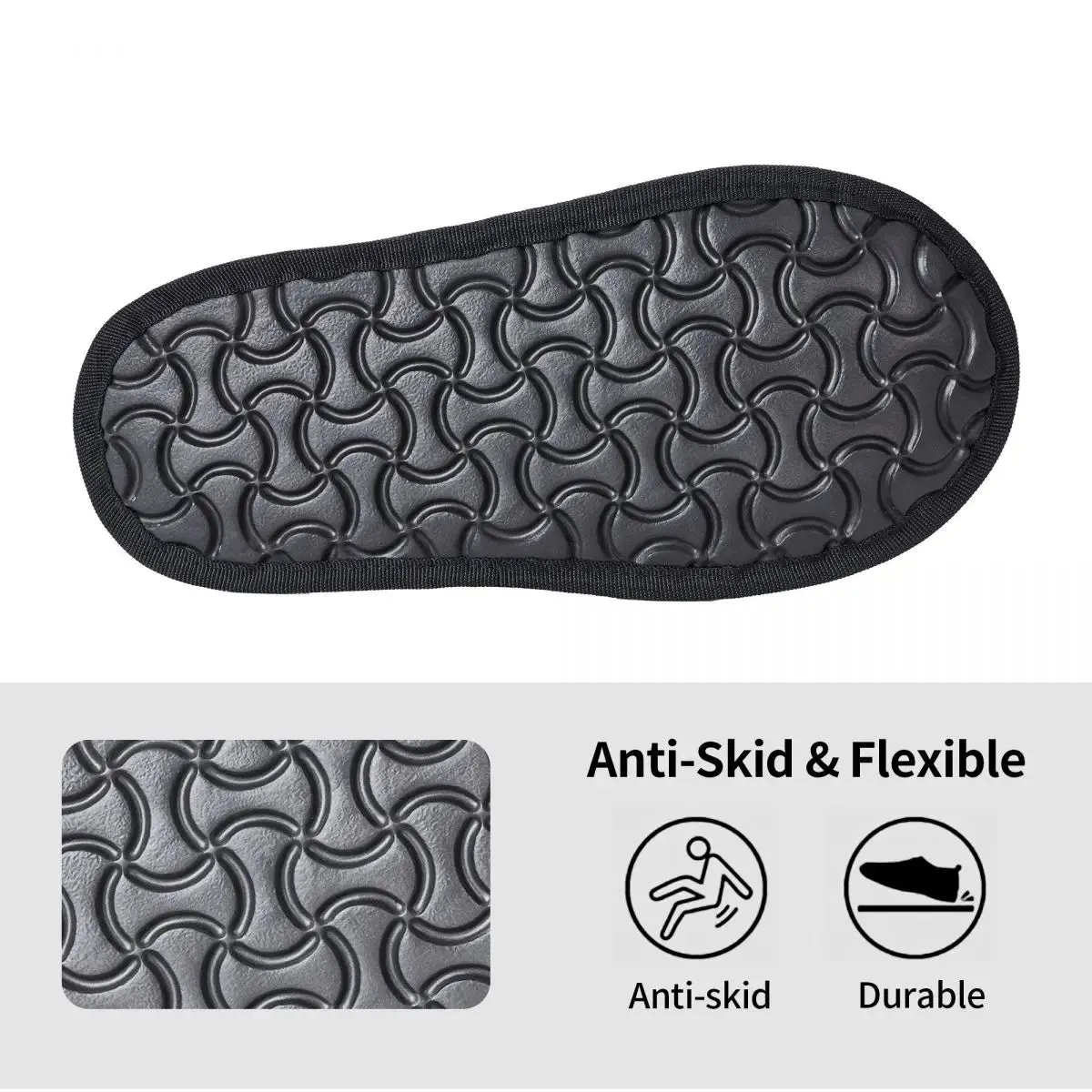 Heavy Metal Rock Slayer Logo Cozy Memory Foam Slippers – Women’s Band Hotel House Shoes