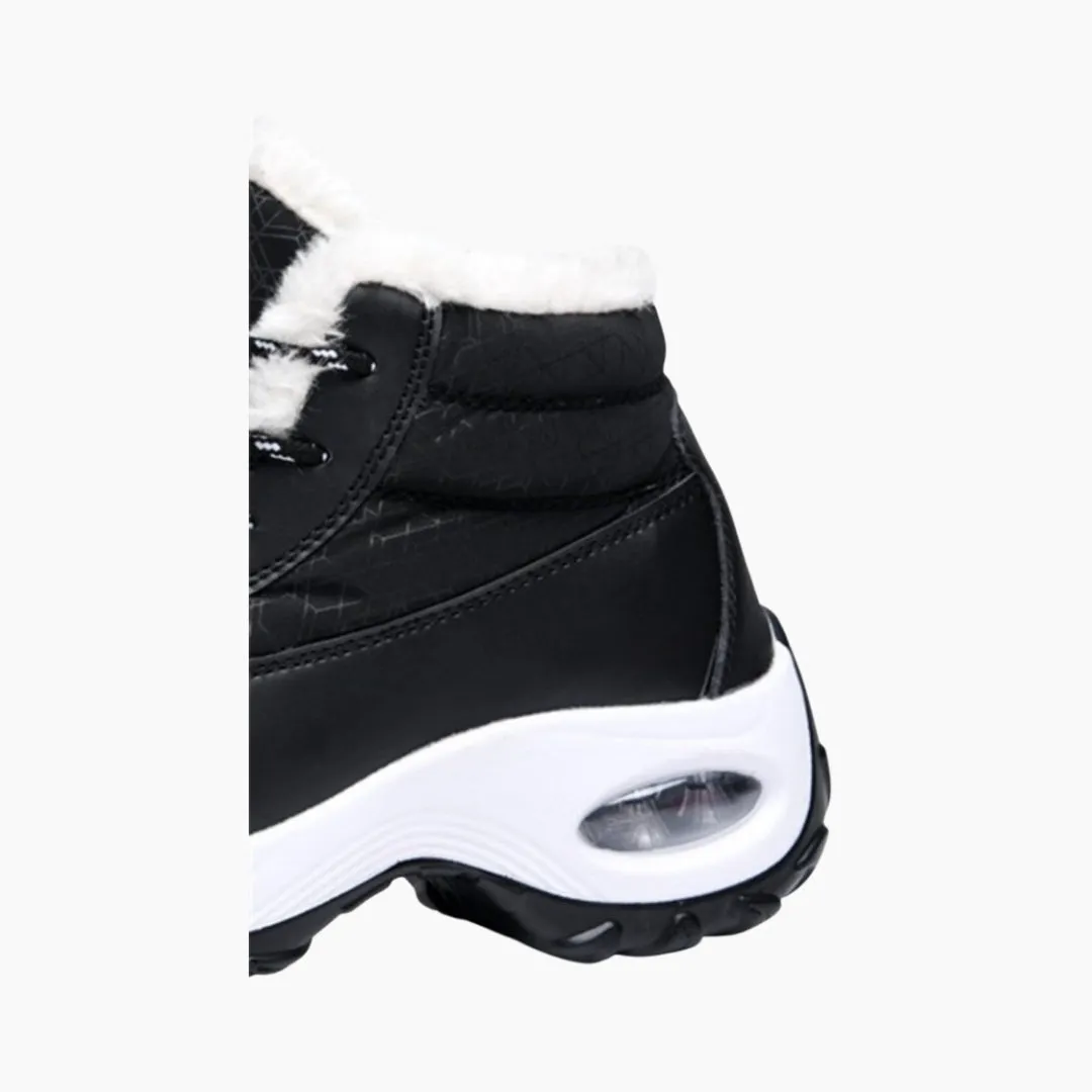 Height Increasing, Lace-Up : Winter Boots for Women