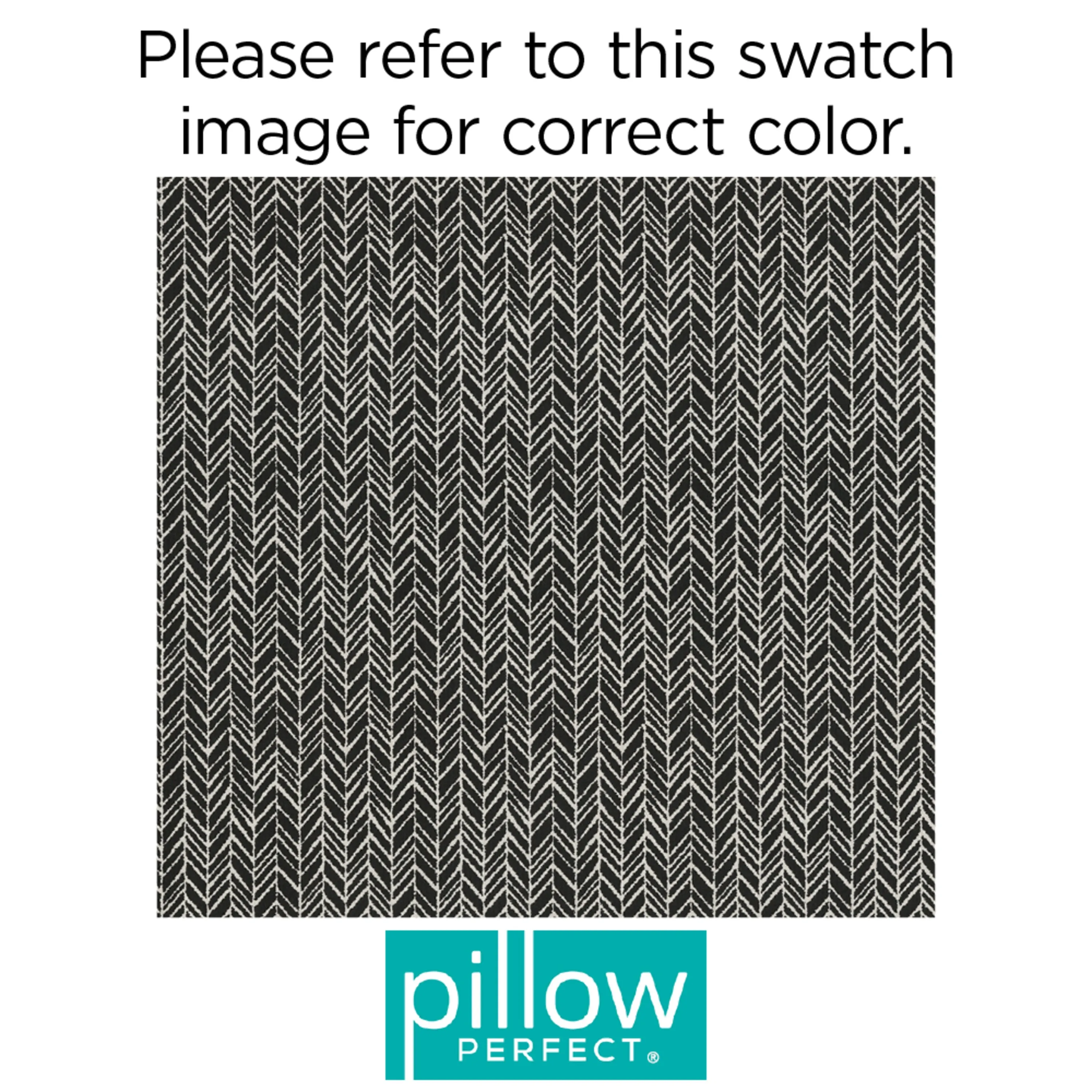 Herringbone Night Rectangular Throw Pillow (Set Of 2)