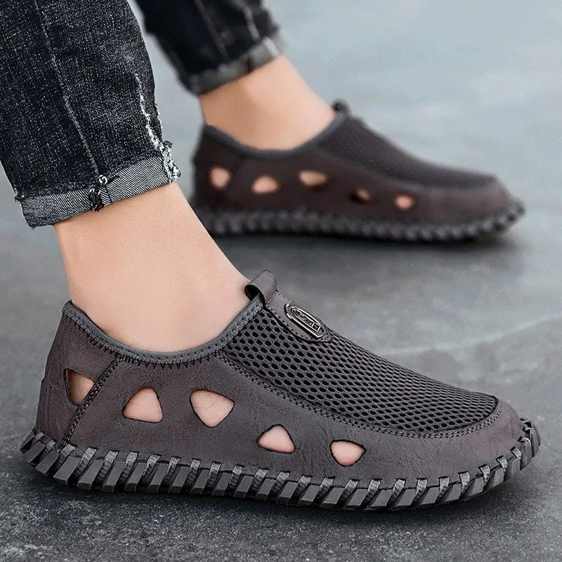 High Quality Mesh Men Summer Shoes