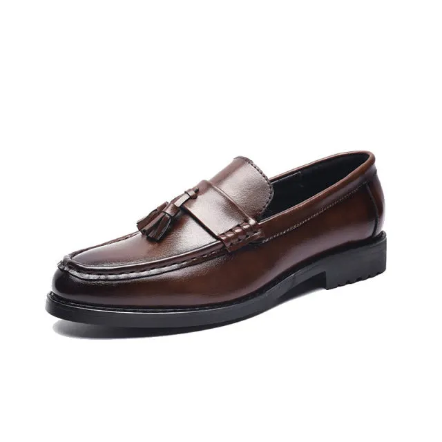 High Quality Pointed Toe Brogues Shoes