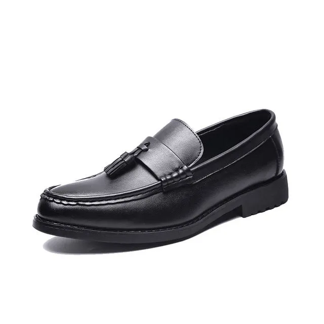 High Quality Pointed Toe Brogues Shoes