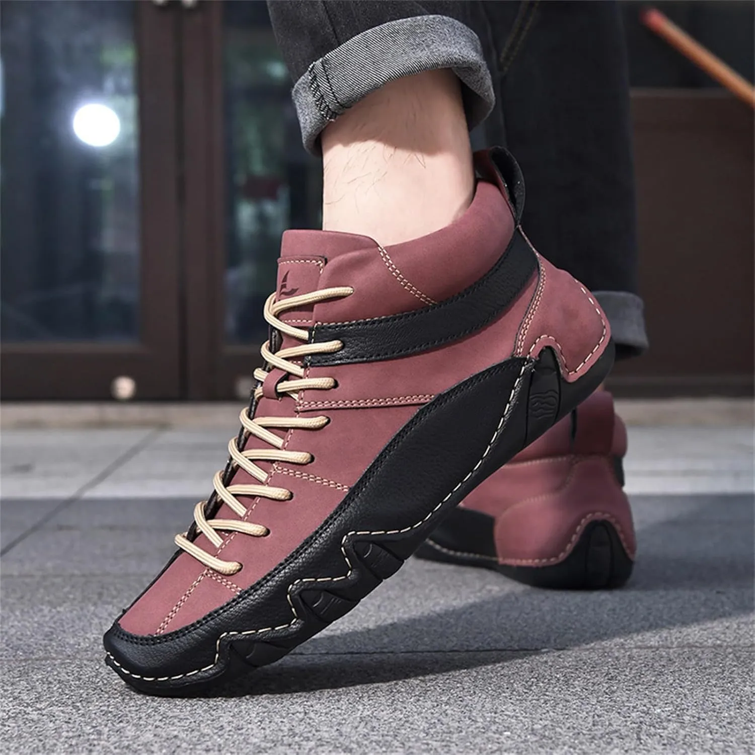 High Top Sneakers for Women Men Dress Shoes Mens Casual Sneakers Lightweight Wide Toe Box Trendy Casual Loafers for Women Comfort Women's Sneakers with Arch Support