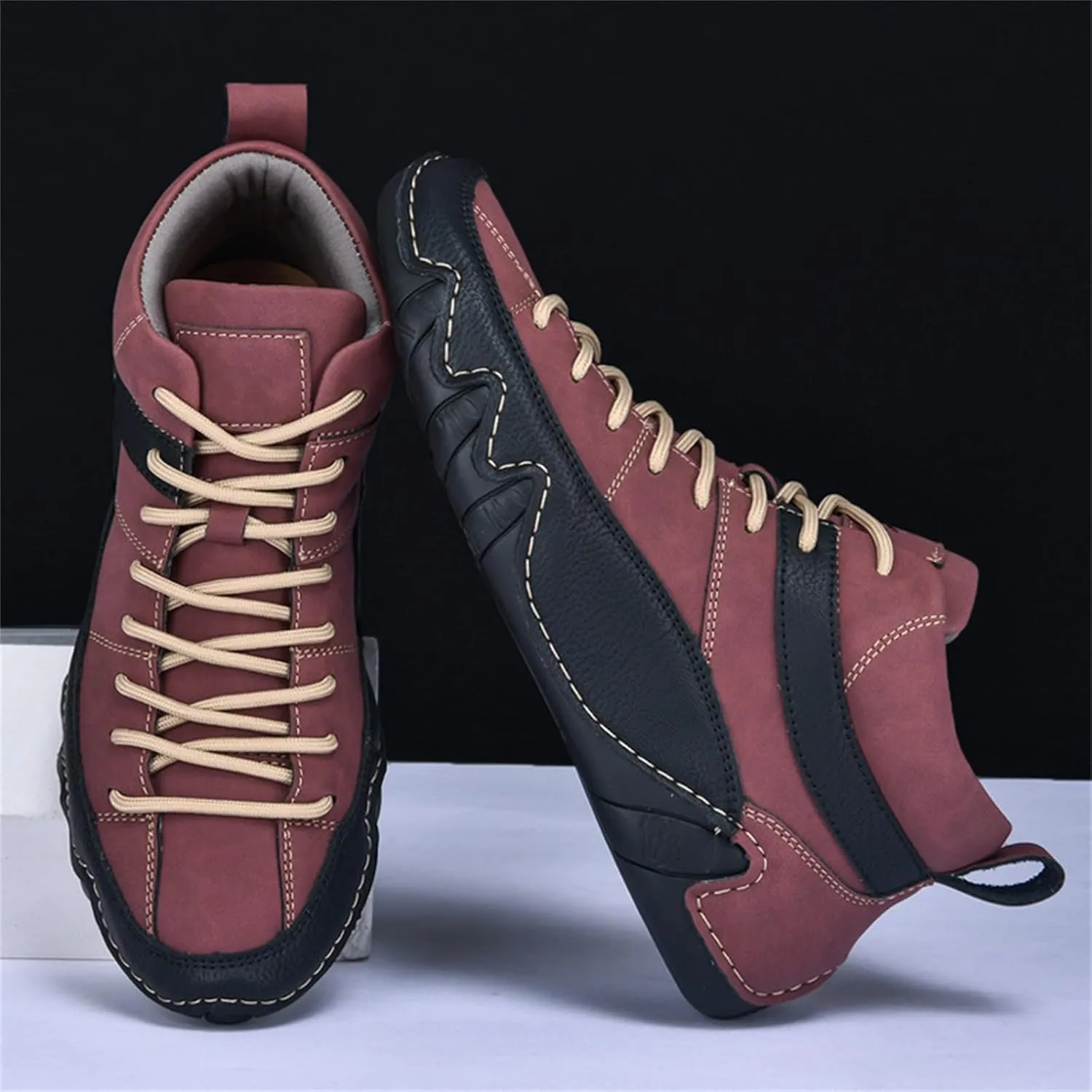 High Top Sneakers for Women Men Dress Shoes Mens Casual Sneakers Lightweight Wide Toe Box Trendy Casual Loafers for Women Comfort Women's Sneakers with Arch Support