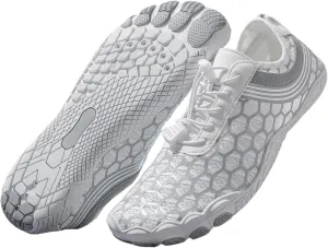 Hike Barefoot Shoes for Women Men Athletic Outdoor Hiking Sneaker Breathable and Lightweight Non-Slip Workout Shoes Wide Toe Water Shoe Beach Footwear with Drainage