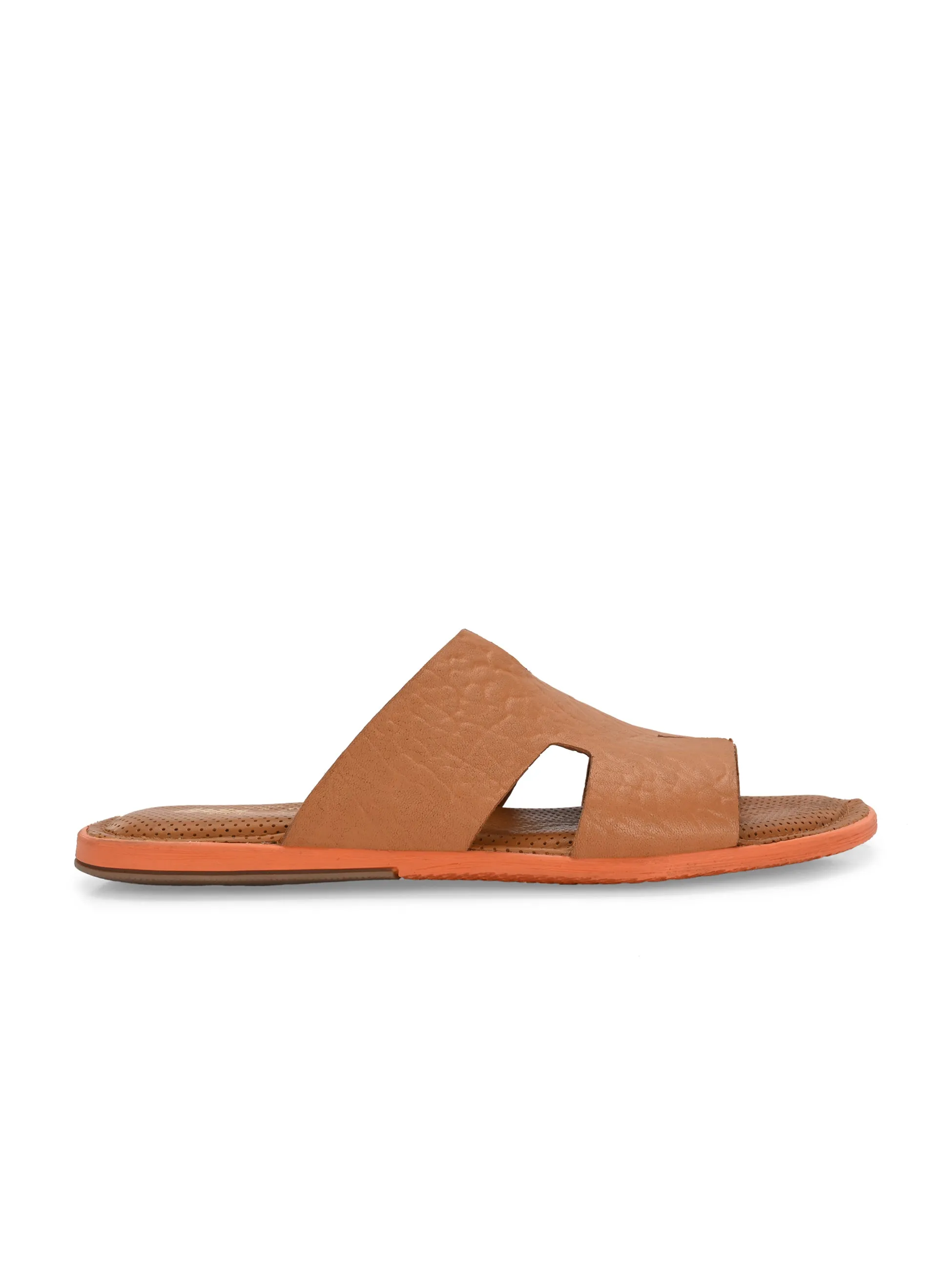 HITZ9314 Men's Tan Casual Slippers