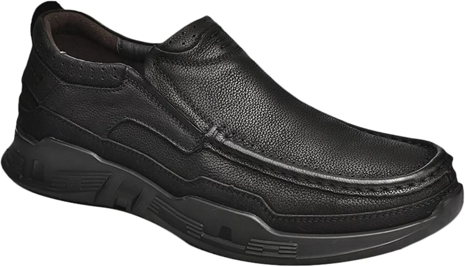 HNVAVQ Mens Casual Driving Shoes Leather Shoes Outdoor Walking Shoes Work Business Office Shoes