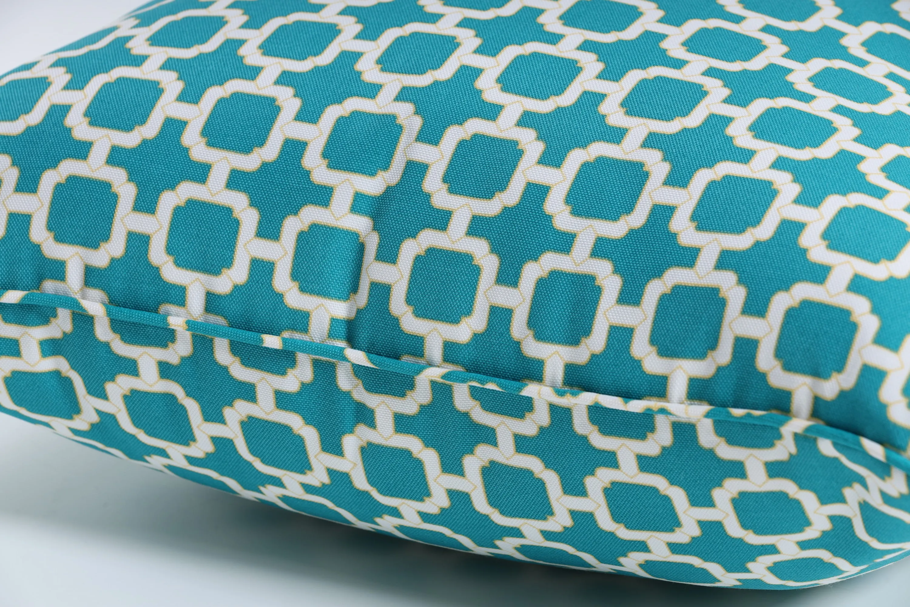 Hockley Teal 25-Inch Floor Pillow