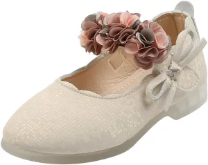 Infant Floral Girls Kids Sandals Toddler Dance Leather Shoes Baby Princess Baby Shoes Kid Sneaker Boy