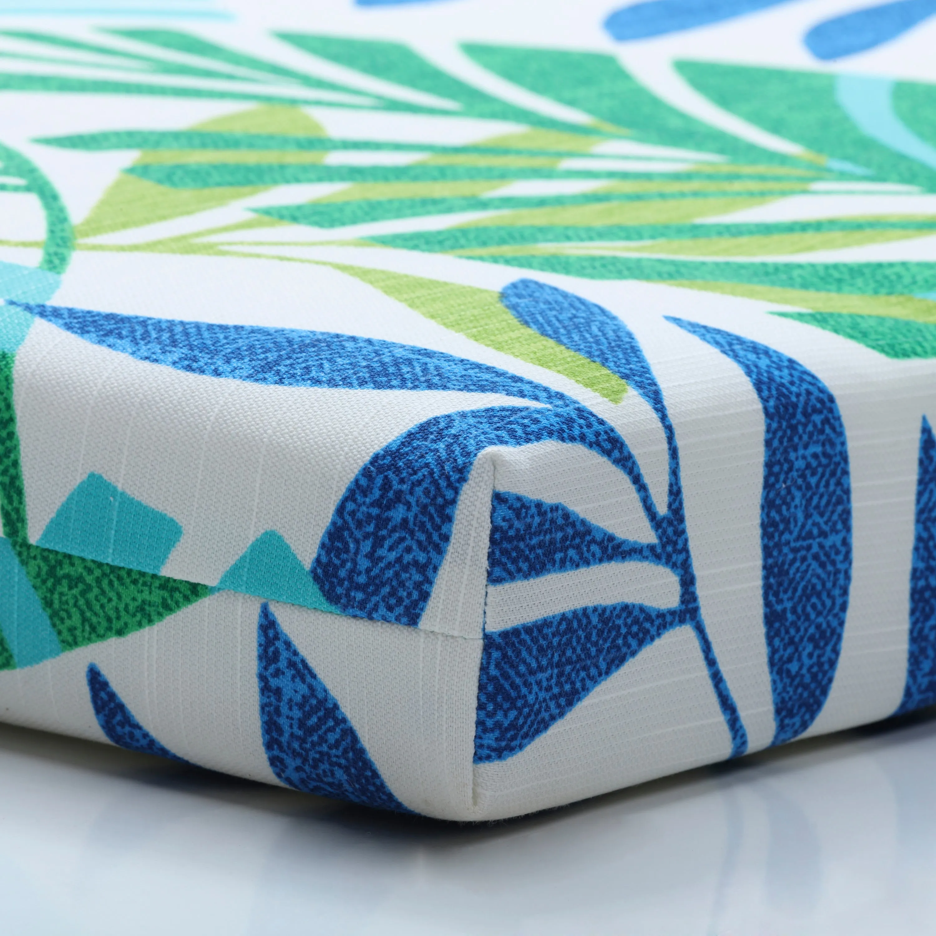 Islamorada Blue/Green Bench Cushion