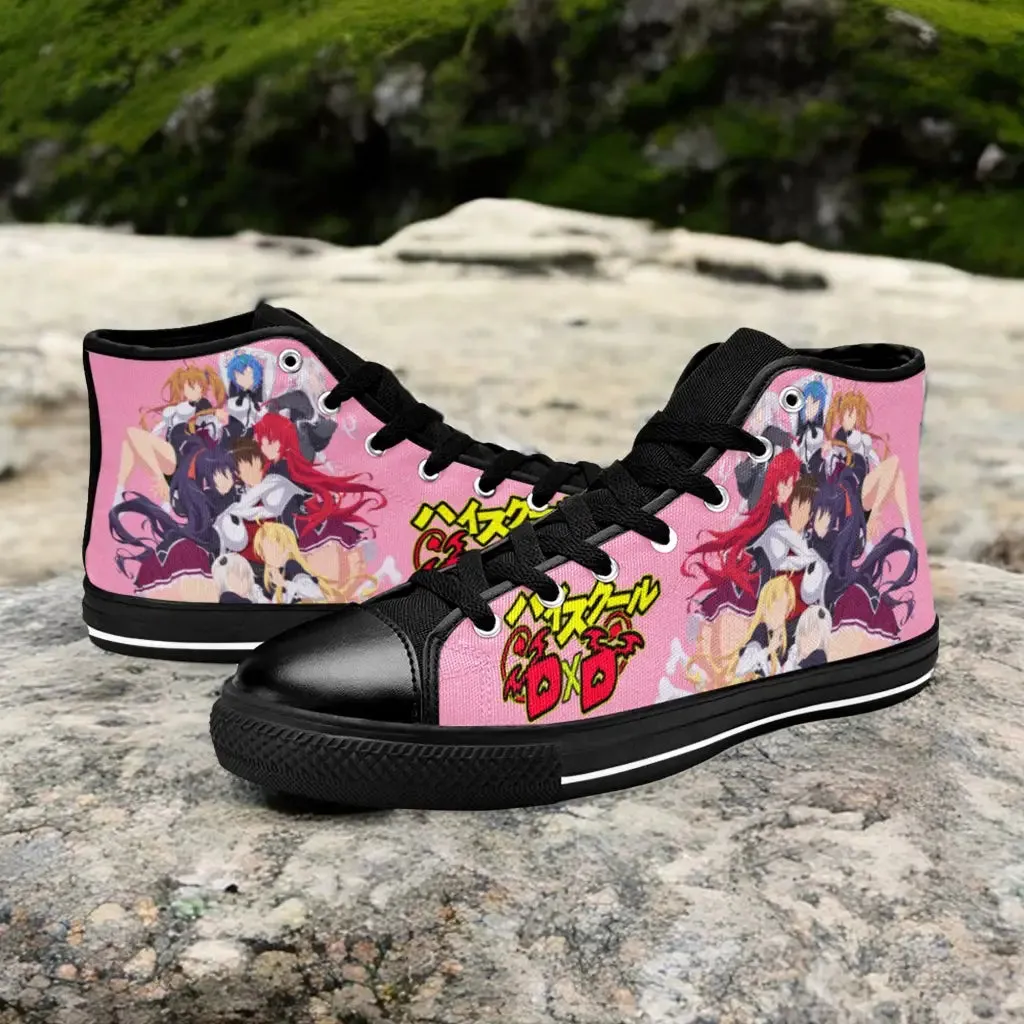 Issei Hyoudou High School DxD Shoes High Top Sneakers for Kids and Adults