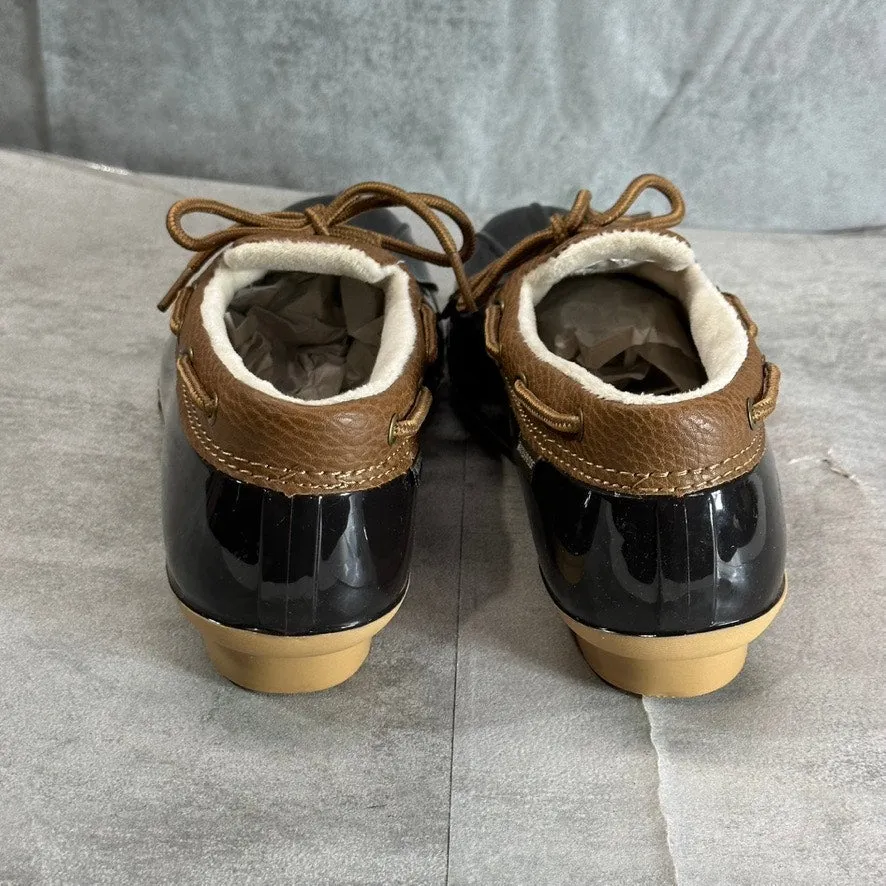 JBU By Jambu Women's Chocolate Brown Woodbury Casual Waterproof Duck Shoes SZ 9