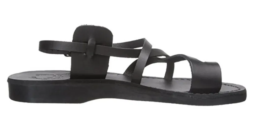 Jerusalem Sandals Unisex The Good Shepherd Buckled Toe-Ring Sandal